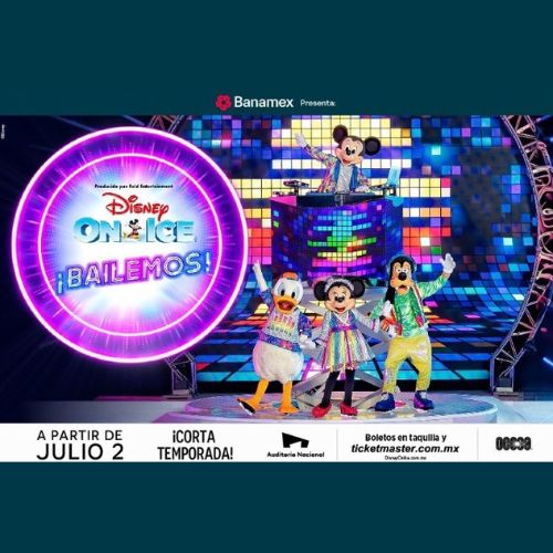 Boleto doble para Disney on ice 