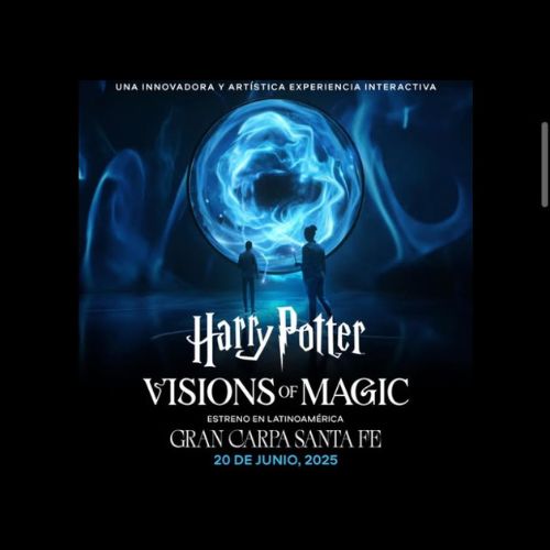 Boleto doble para Harry Potter: visions of magic