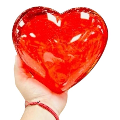 Corazón de acrilico 