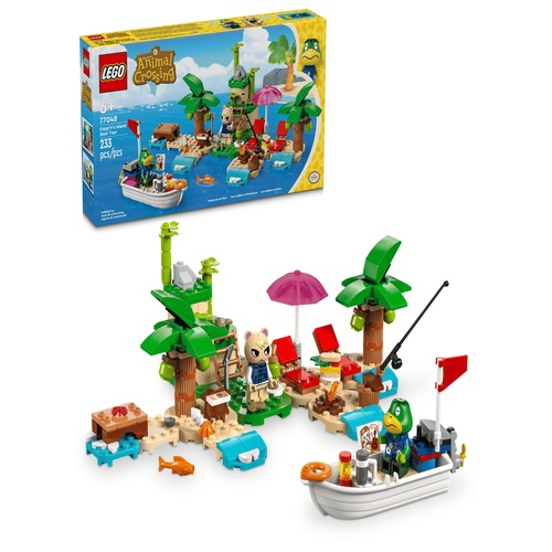 Lego Animal Crossaing Paseo en barca con el Capitán