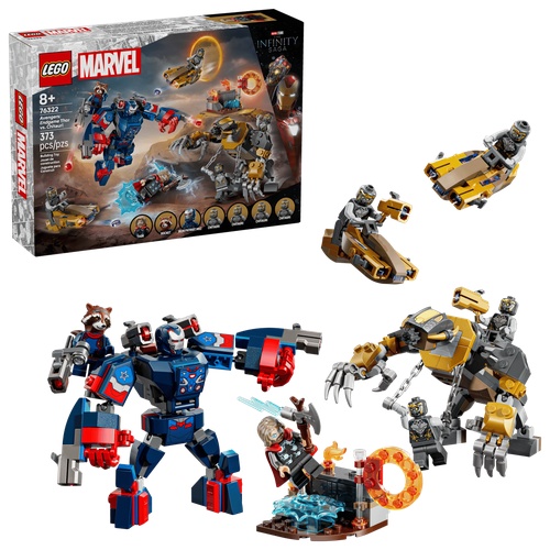 Lego Thor de Vengadores: Endgame vs. Chitauri